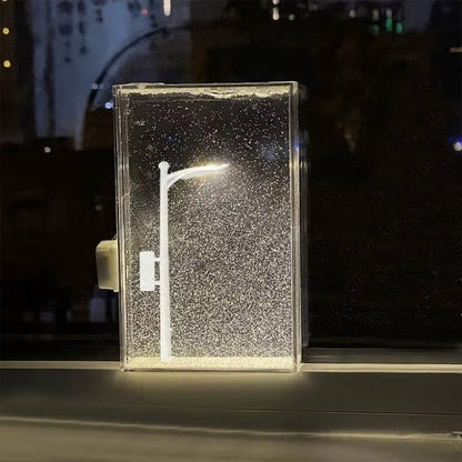 Viral Snowfall Lamp